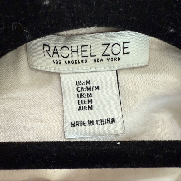 🌸 Rachel Zoe Embroidered Ruffle Sleeve Blouse – Size M - Picture 4 of 6